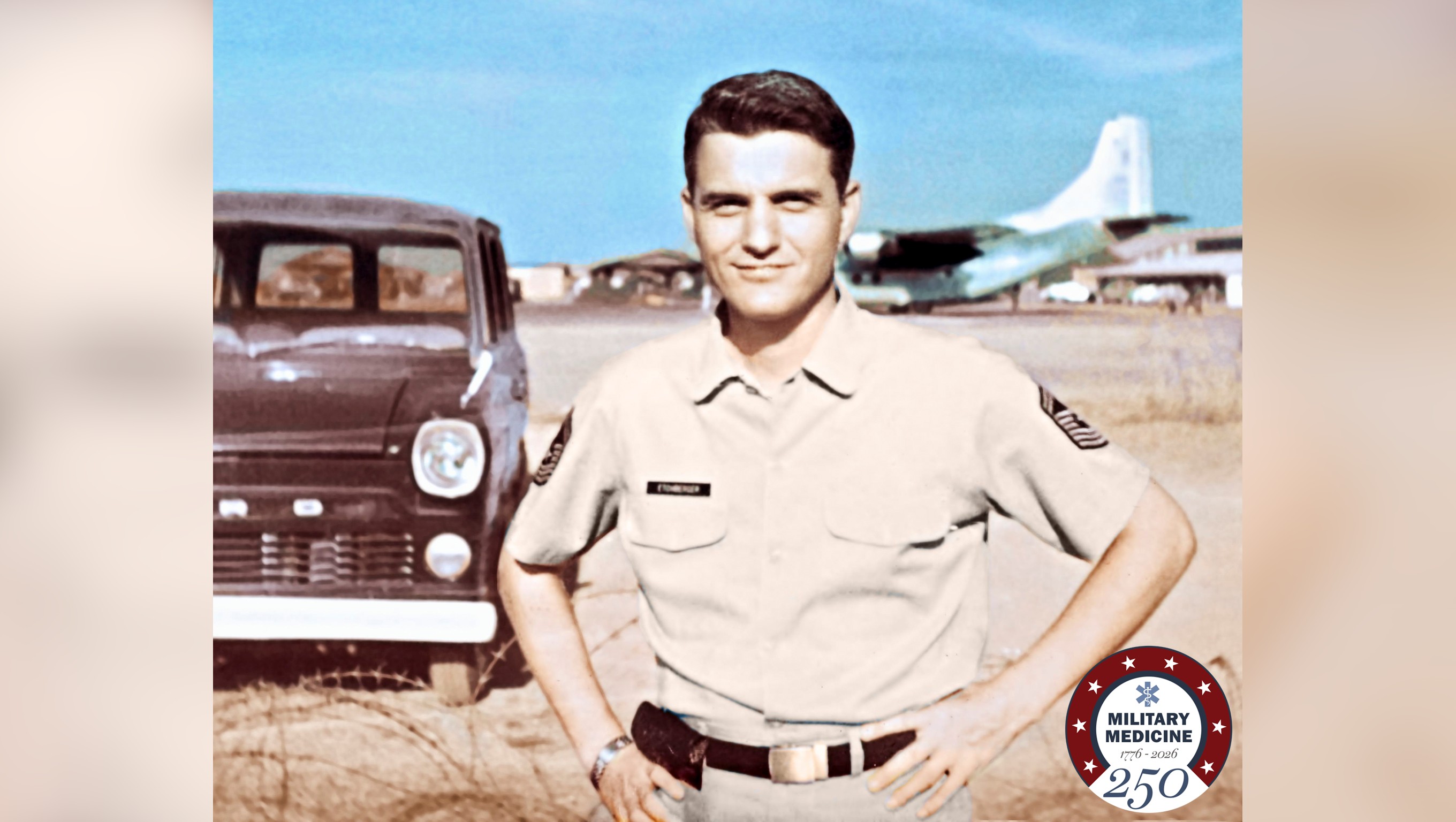 Air Force Chief Master Sgt. Richard Etchberger, medic and technician. Medal of Honor recipient.