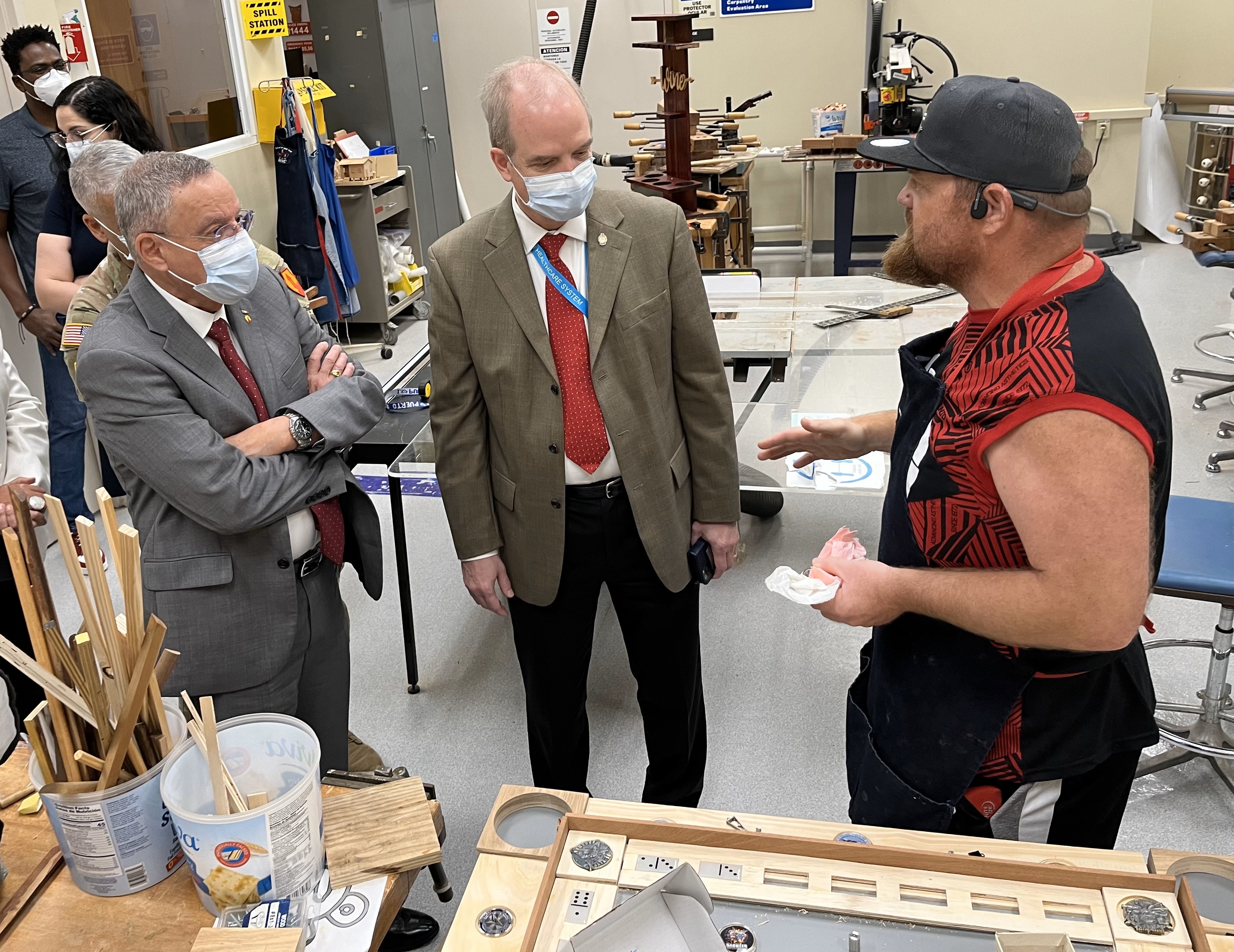 Image of Top DOD Health Leader Hears from Stakeholders in Puerto Rico.
