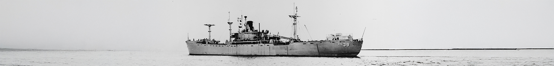 USS GEORGE EASTMAN (YAG-39) Photographed circa 1960. Description: Courtesy of D.M. McPherson, 1976. Naval History and Heritage Command (NH 84610)