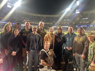 NMCSD Radiology residents enjoy a night of baseball at Petco Park with the San Diego Padres.