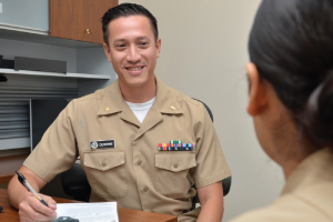 Navy clinician session