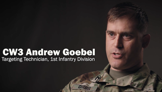 Link to Video: Army Chief Warrant Officer Andrew Goebel, a field artillery targeting technician with the 1st Infantry Division, realized that hitting the gym and "sucking it up" wasn't going to fix what was broken. He needed professional help.