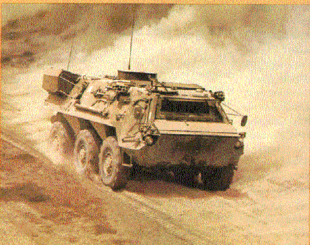 Figure 2.  The XM93 Fox Reconnaissance Vehicle