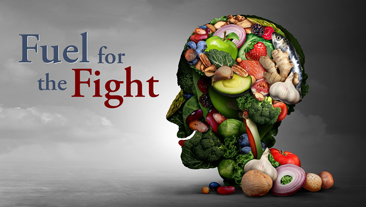 Image of Eating a nutritious, healthy diet can help with a service members mental well-being helping to ensure mission readiness. .