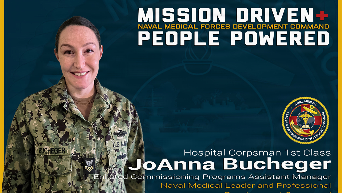 Hospital Corpsman 1st Class JoAnna Bucheger