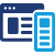 Icon for Web and Mobile Technology