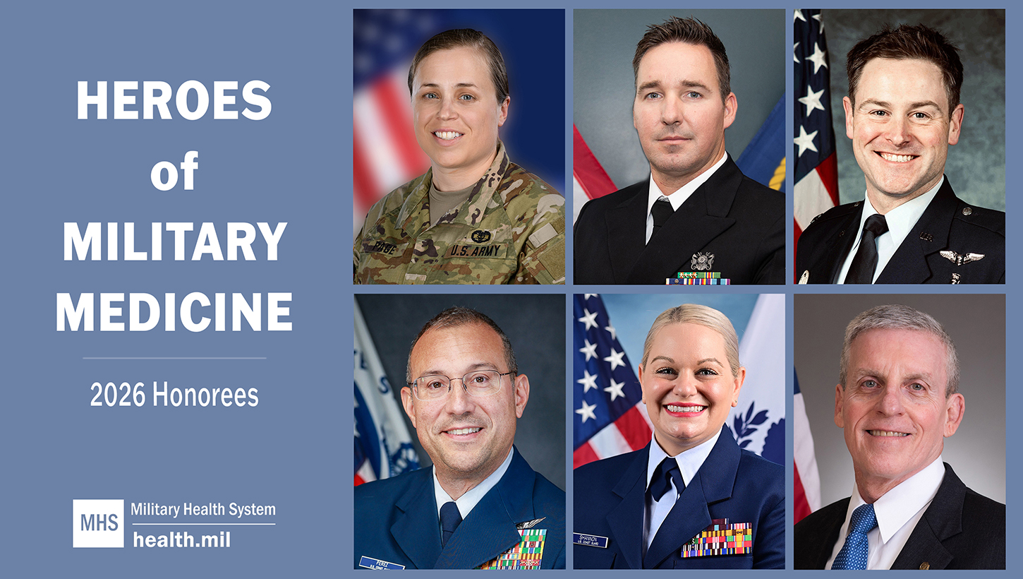 Image of Military medical leaders, professionals, and civilians who advance warfighter health were recognized at the Henry M. Jackson Foundation’s Heroes of Military Medicine Awards for “laying the next foundation stones, and reinforcing the very groundwork of military medicine for generations to come,” said Keith Bass, assistant secretary of war for health affairs.