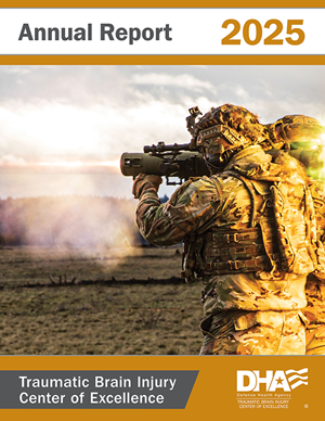 Thumbnail cover image of the downloadable 2025 TBICoE Annual Report.