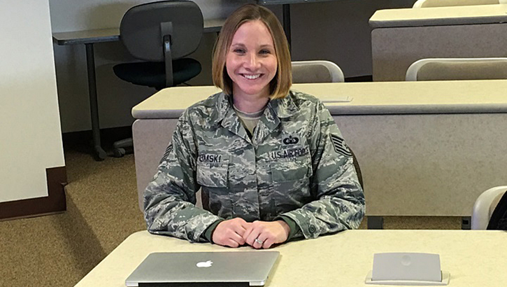 Former U.S. Air Force air traffic controller now reaches new heights as family doctor