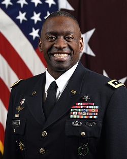 Official image of Army Surgeon General, Lt. Gen. R. Scott Dingle