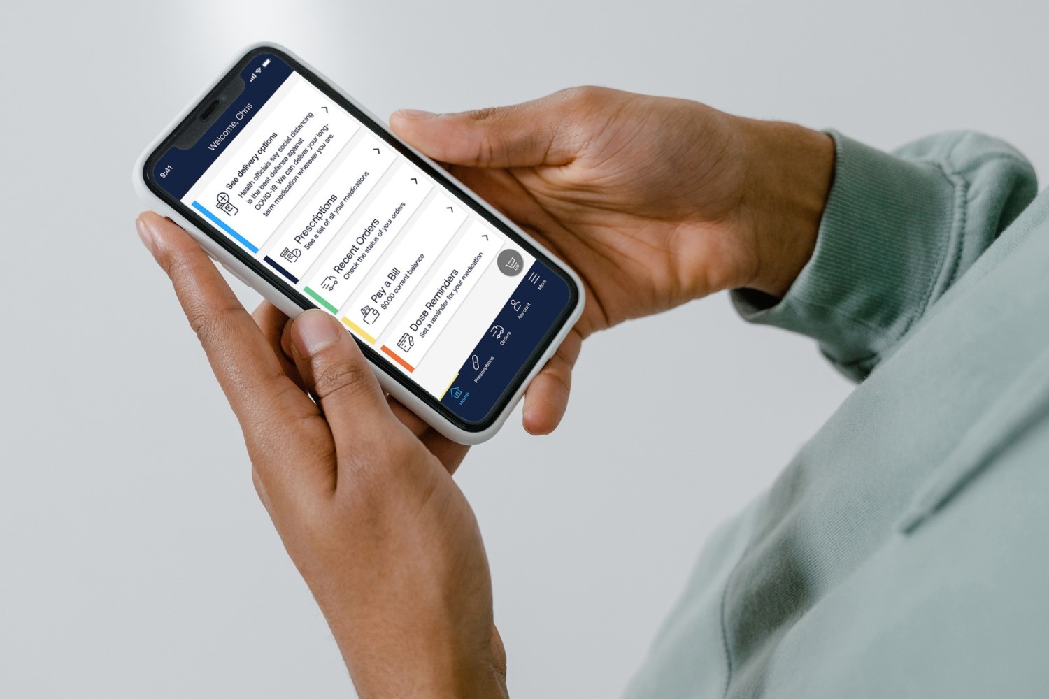 Image of Stay on Top of TRICARE Prescriptions With Express Scripts App.
