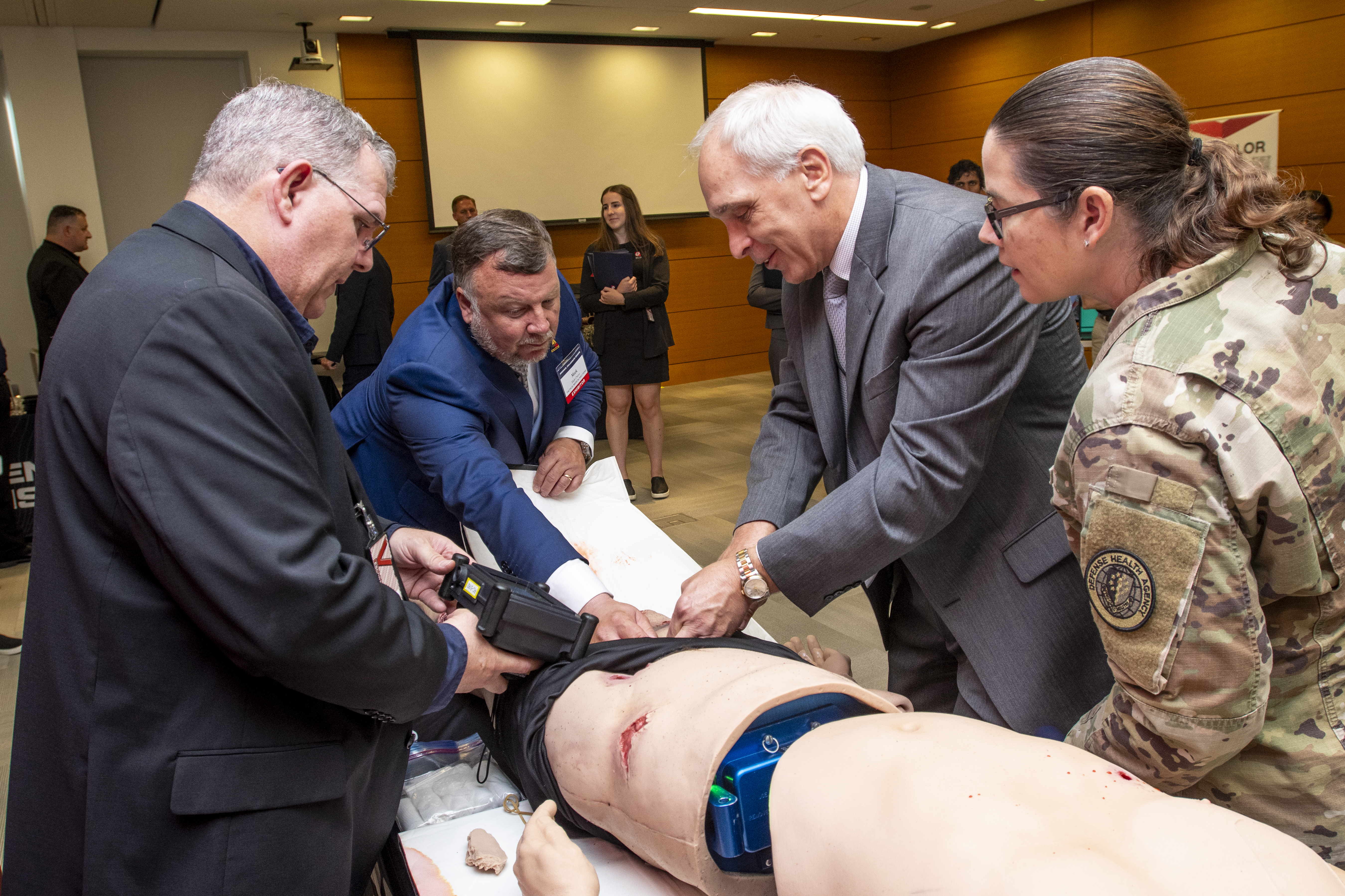 Opens larger image for Defense Health Agency Simulation Expo Shows Future of Medicine