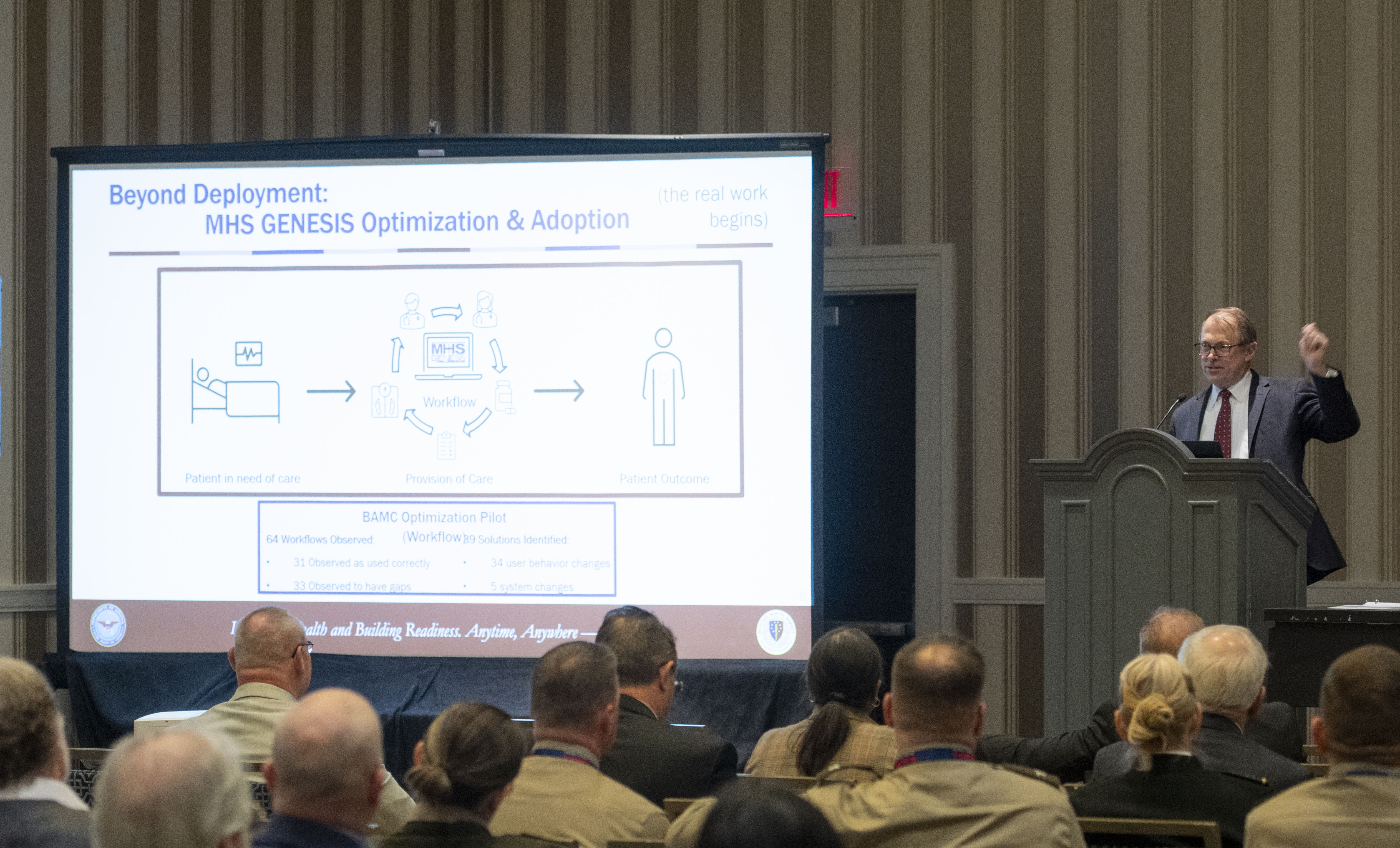 Image of Defense Health Agency Leader Says Standardization is Key to Optimization.