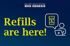 New Feature of MHS GENESIS Patient Portal Allows Prescription Refills