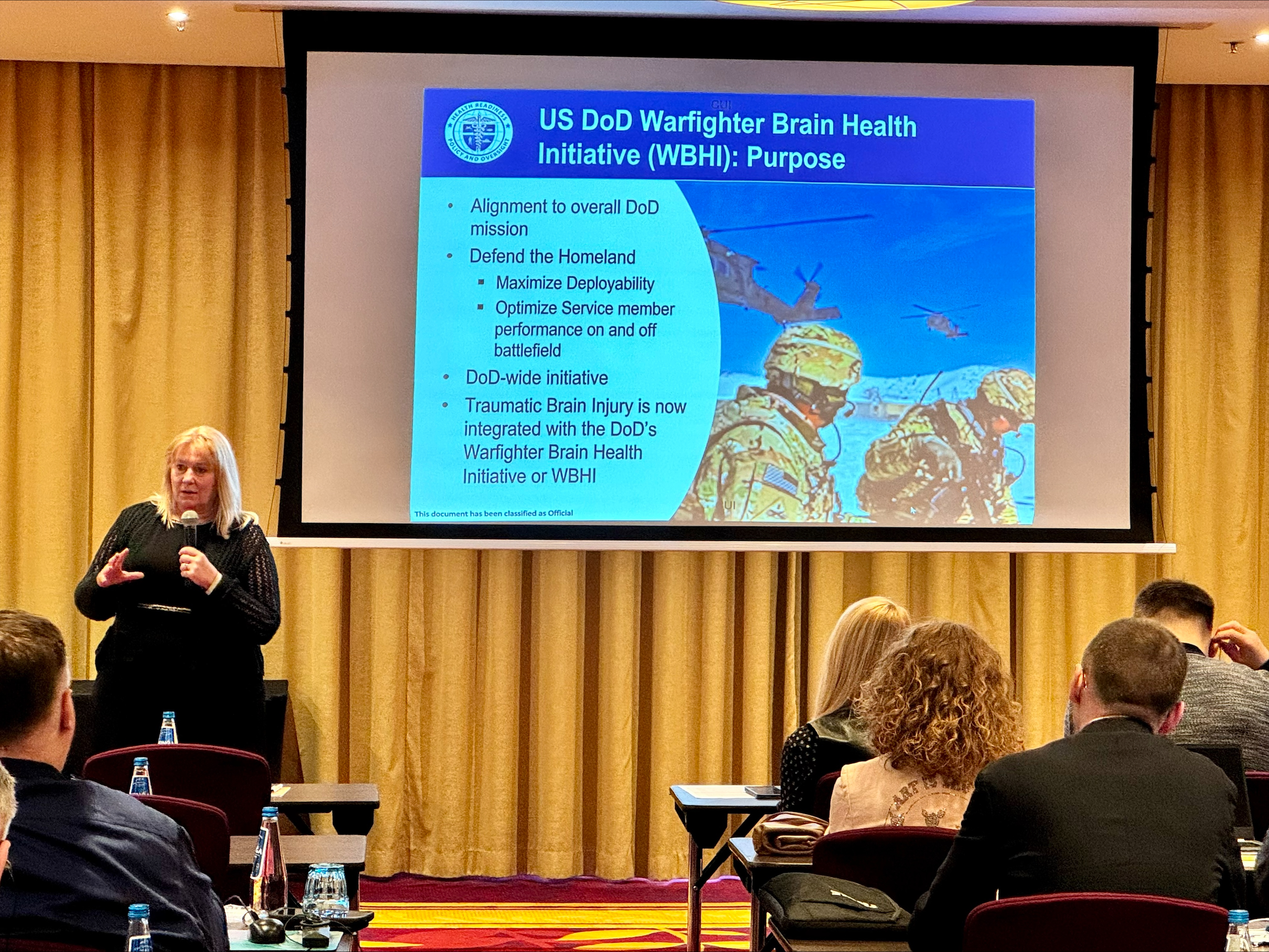 Department of Defense Shares Lessons about Mild TBI with International Partners