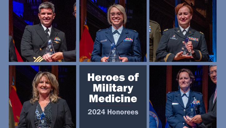 Image of Heroes of Military Medicine Honored for Providing Exceptional.
