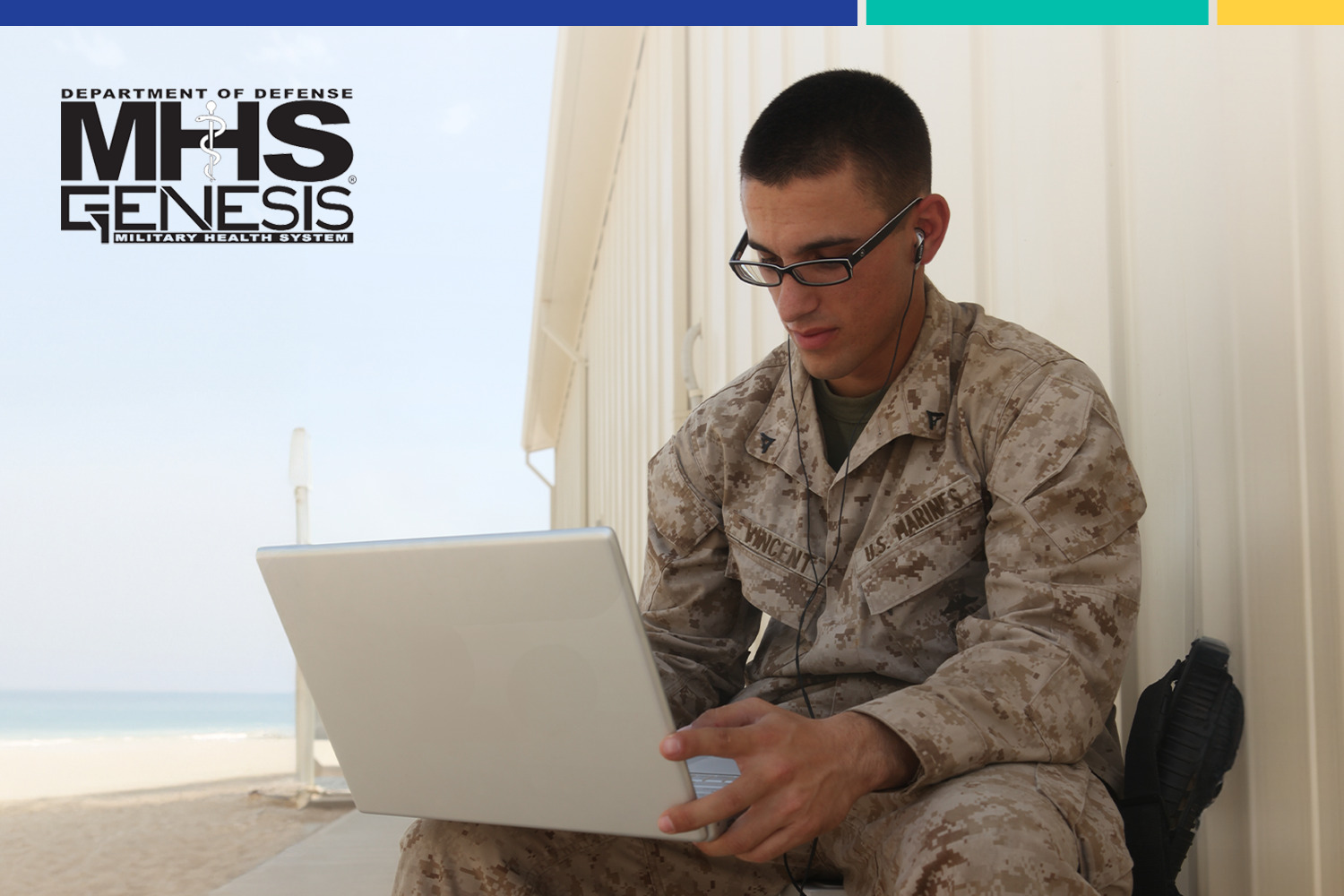 Image of MHS GENESIS Secure Messaging: A Direct Line to Your Military Health Care Team.