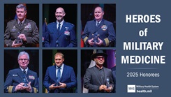 Military Medical Heroes Honored for Contributions to Warfighters