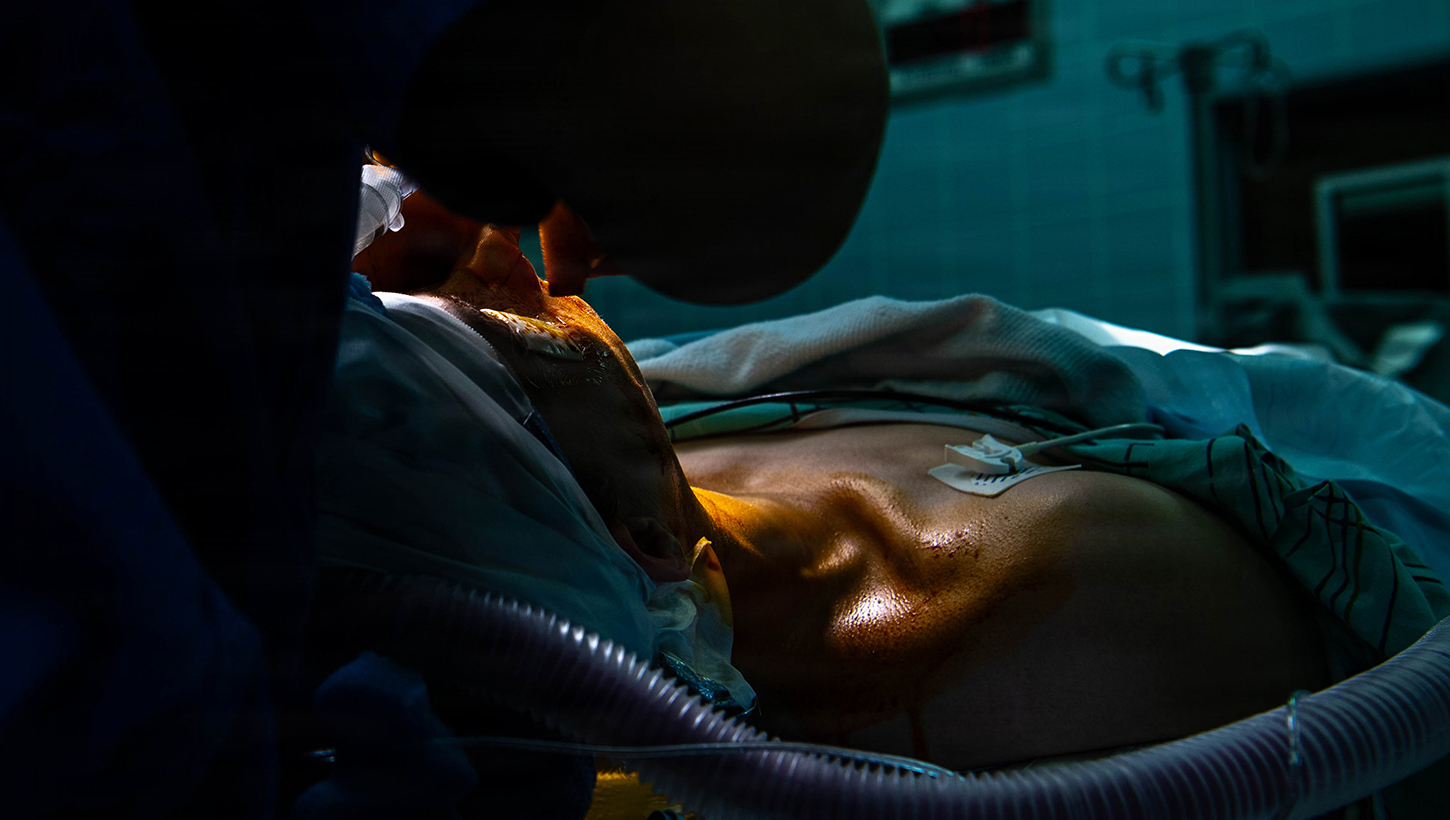 Image of 86th Dental Squadron’s Maj. Van Hoof sees the person behind the procedure.