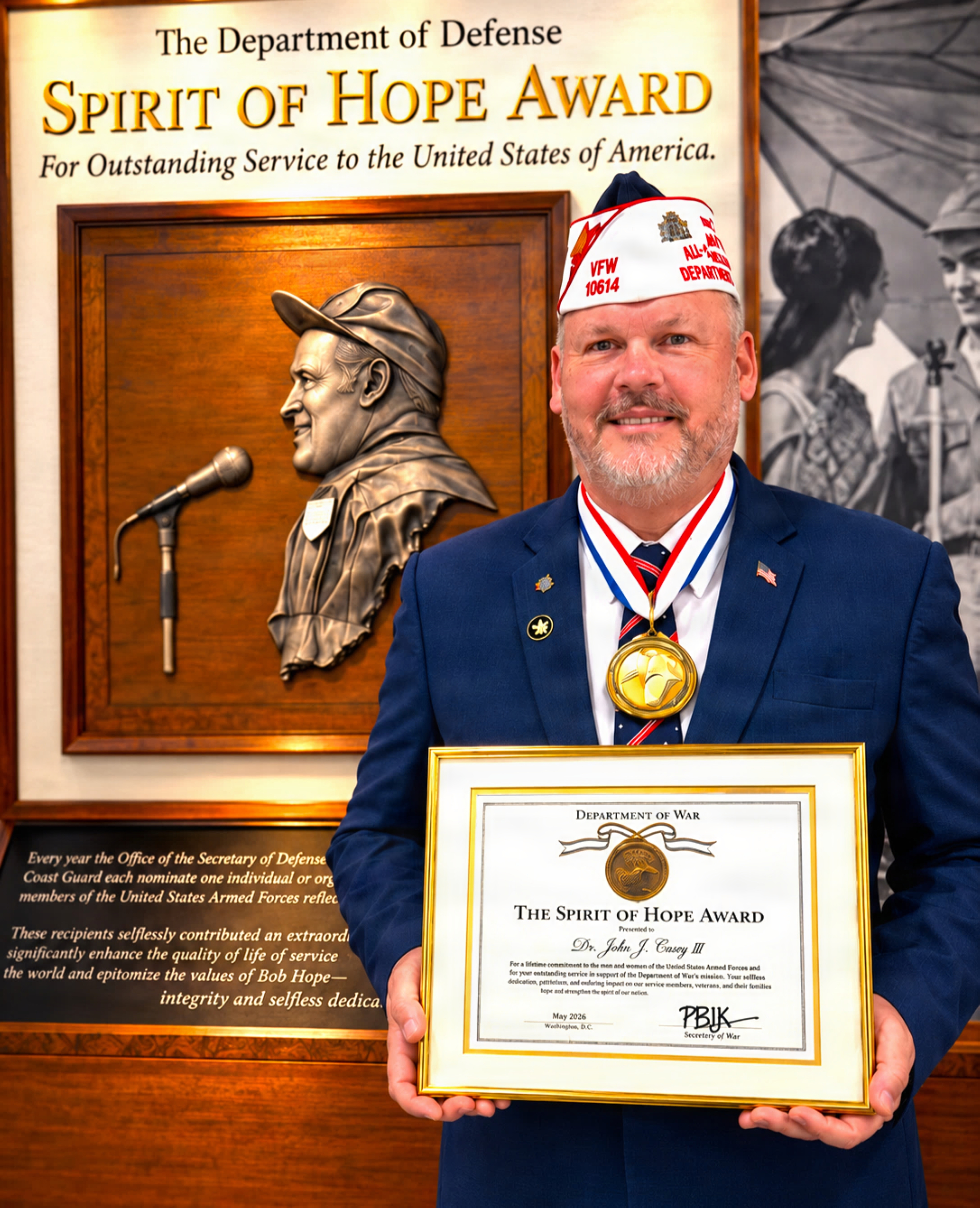 Medical Readiness Command – Europe civilian honored with 2026 Spirit of Hope Award at Pentagon Ceremony