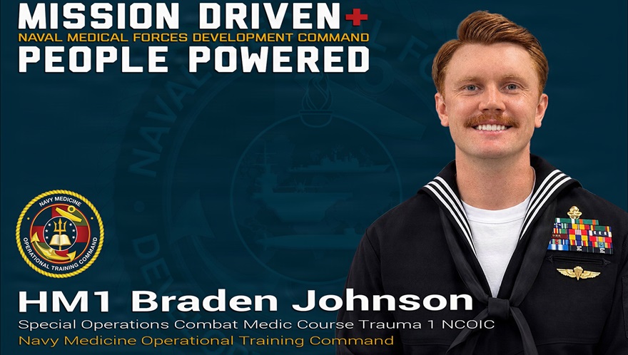 Mission Driven–People Powered: HM1 Braden Johnson