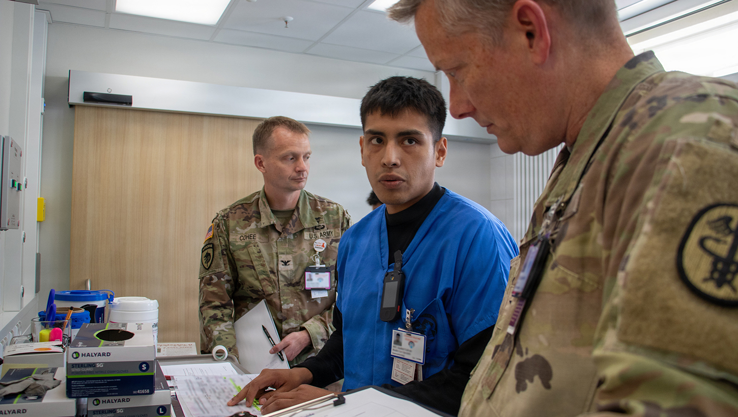 Image of LRMC Demonstrates Commitment to Patient Safety During Joint Commission Survey.