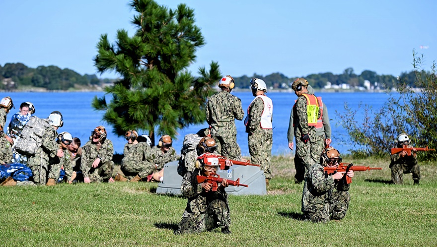 Chopticon AFJROTC Cadets Observe APEX Training at NAS Patuxent River