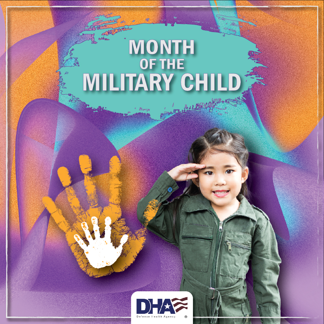Link to Infographic: Month Of The Military Child