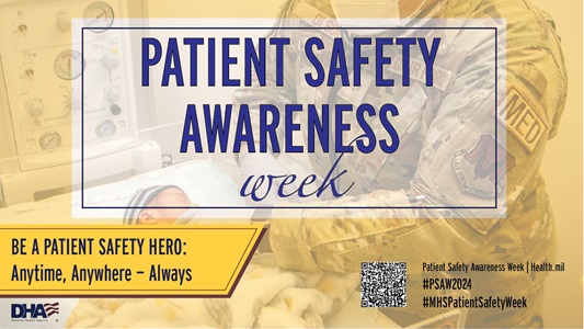 Patient Safety Awareness Week 2024: Screensaver