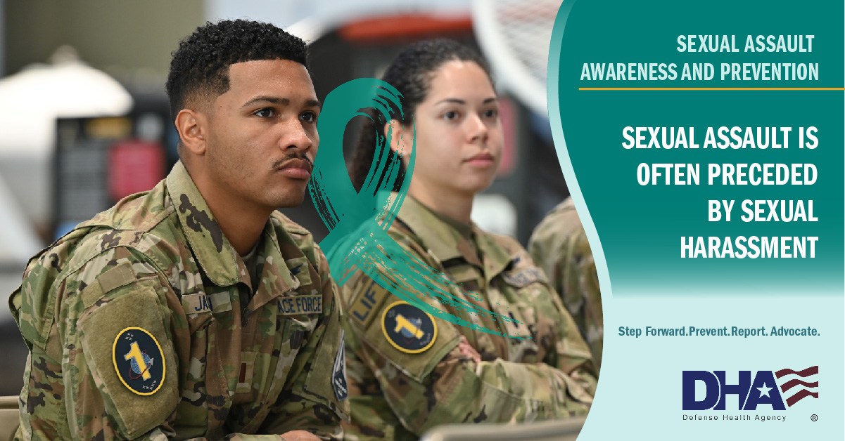 Saapm Graphics SAAPM: Harassment | Health.mil