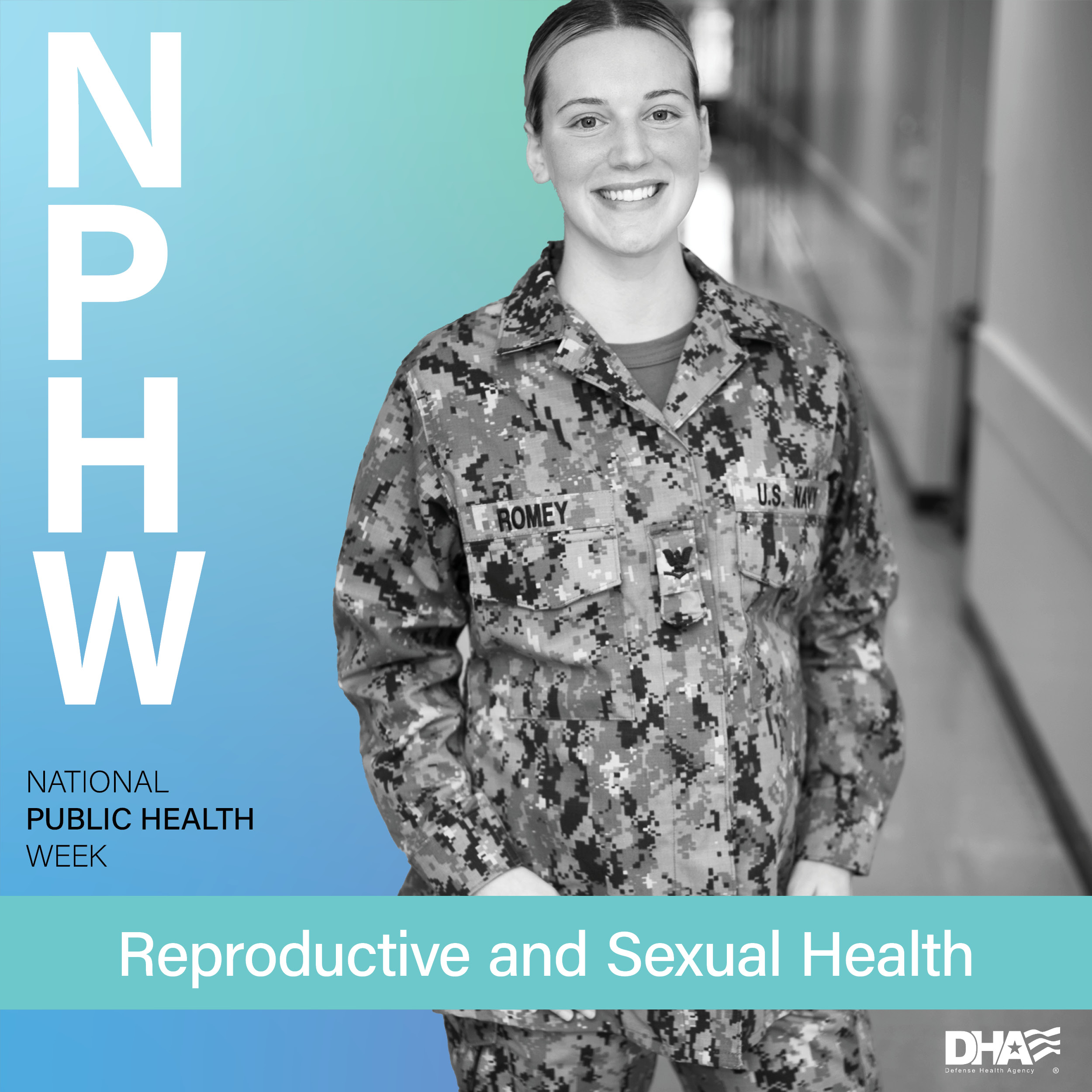 Image for National Public Health Week Reproductive and Sexual Health Navy