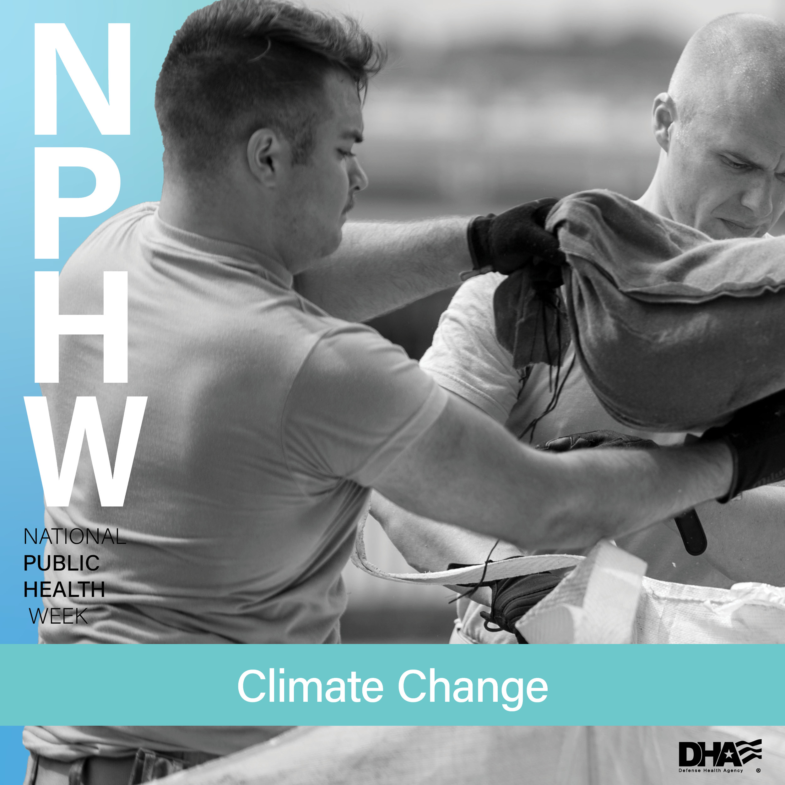 Image for National Public Health Week Climate Change