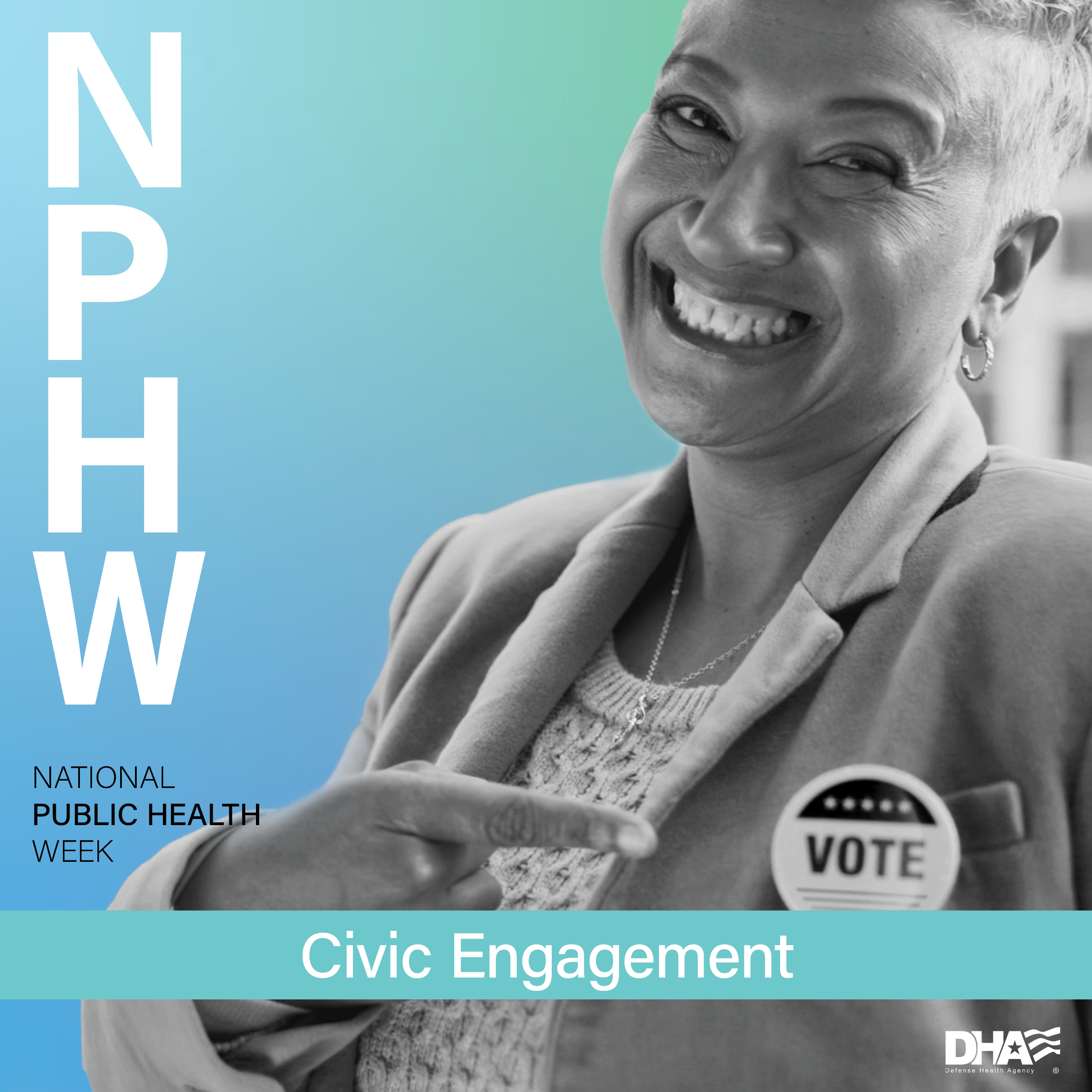 Image for National Public Health Week Civic Engagement Civilians