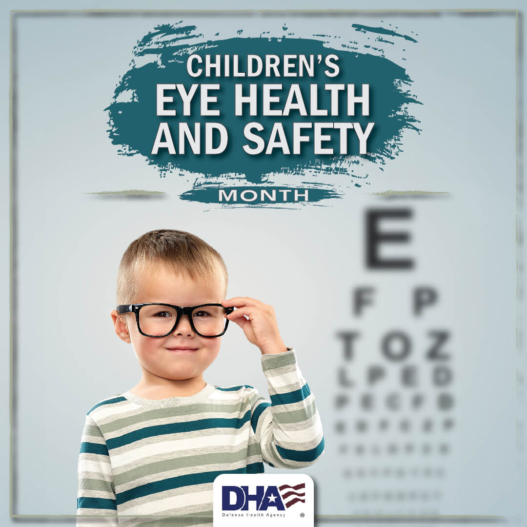 Link to Infographic: Children&#39;s Eye Health and Safety Month