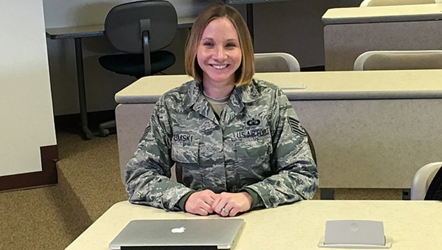 Former U.S. Air Force air traffic controller now reaches new heights as family doctor