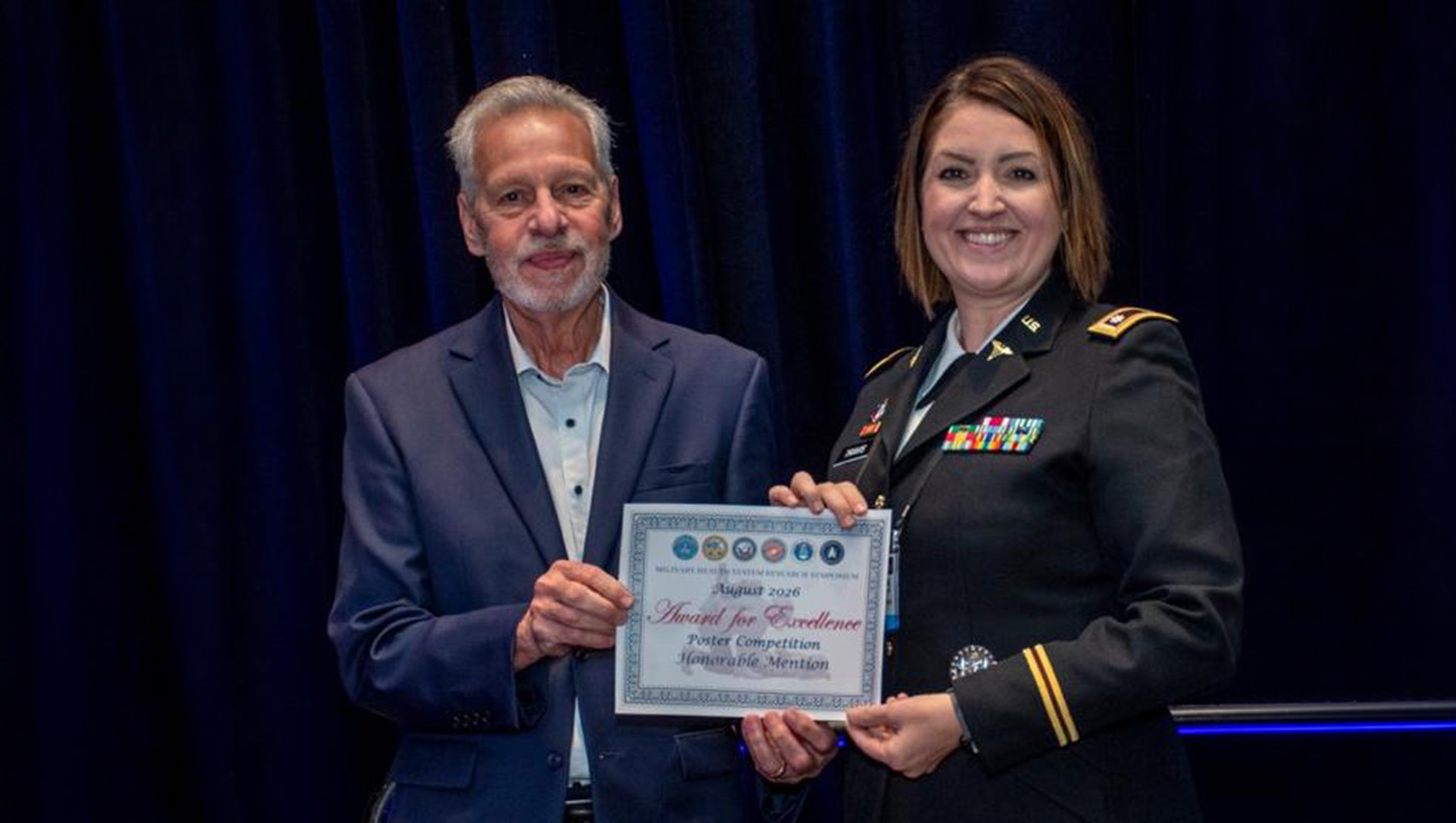 Rising stars of military medicine earn coveted awards at 2026 Military Health System Research Symposium