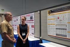 Research Epidemiologist Jessamyn Boltz Discusses Her Research Poster at MHSRS 2026