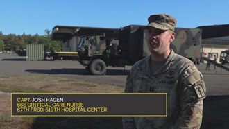 Link to Video: 67th Forward Resuscitative Surgical Detachment Advances Mobile Surgical Care with M1087 Prototype