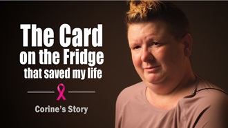 Link to Video: The Card on the Fridge that Save My Life