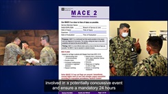 What Steps Should A Military Leader Take After A Potentially Concussive Event?