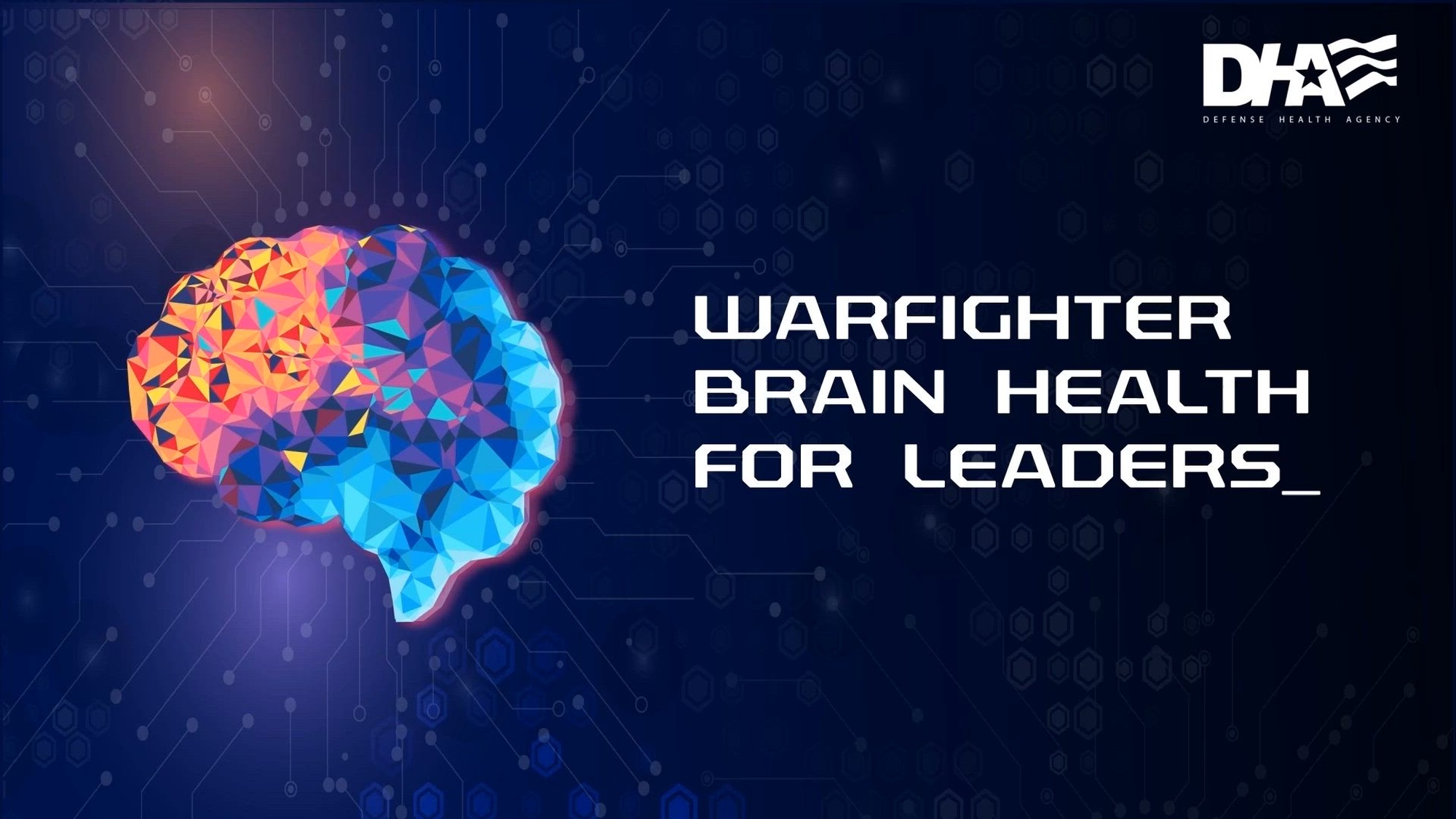 Warfighter Brain Health for Leaders Training Video