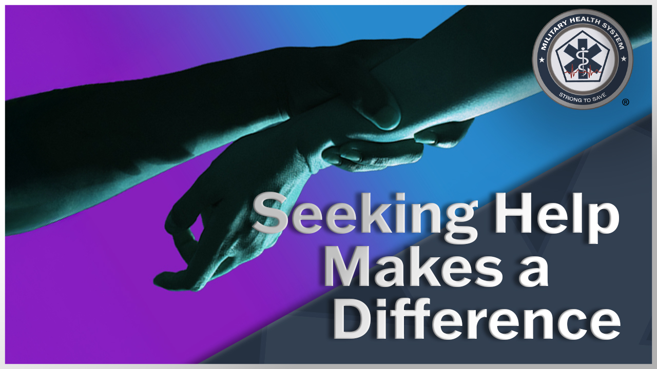 Seeking help makes a difference