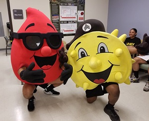Blood Donor Mascot
