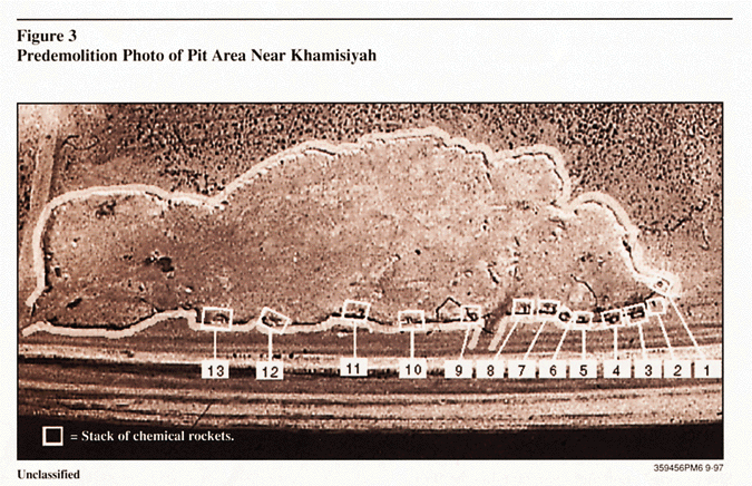 Figure 3: Predemolition Photo of Pit Area Near Khamisiyah