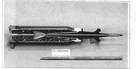 Figure 4.  Cutaway of DU sabot round