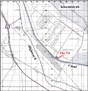Figure 26. Location of the Pit