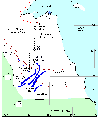 Figure 3. 1st Marine Division Minefield Breaching