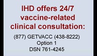 Vaccine concern?