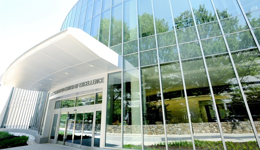 Exterior of the National Intrepid Center of Excellence