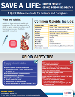 Thumbnail of Opioid Safety Flyer
